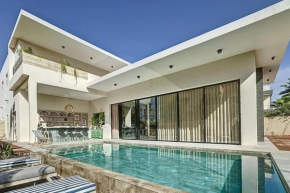 Villa Blanca au golf de Noria, piscine chauffée